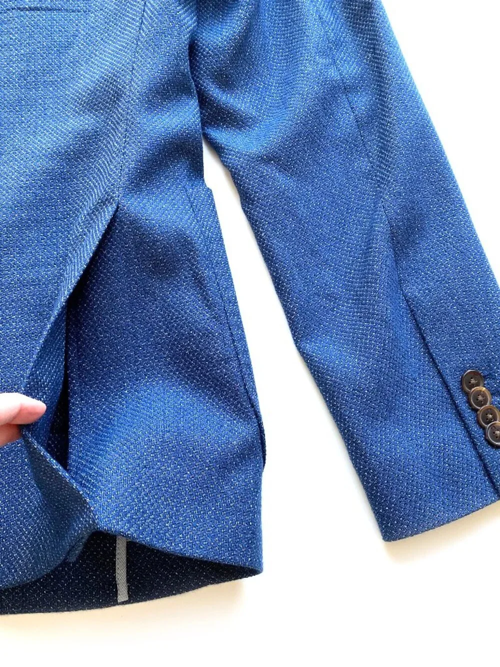 NWT Scotch & Soda Unstructured Jersey Texured Blazer Sports Coat Size L